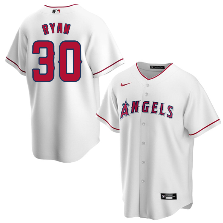 Nike Men #30 Nolan Ryan Los Angeles Angels Baseball Jerseys Sale-White